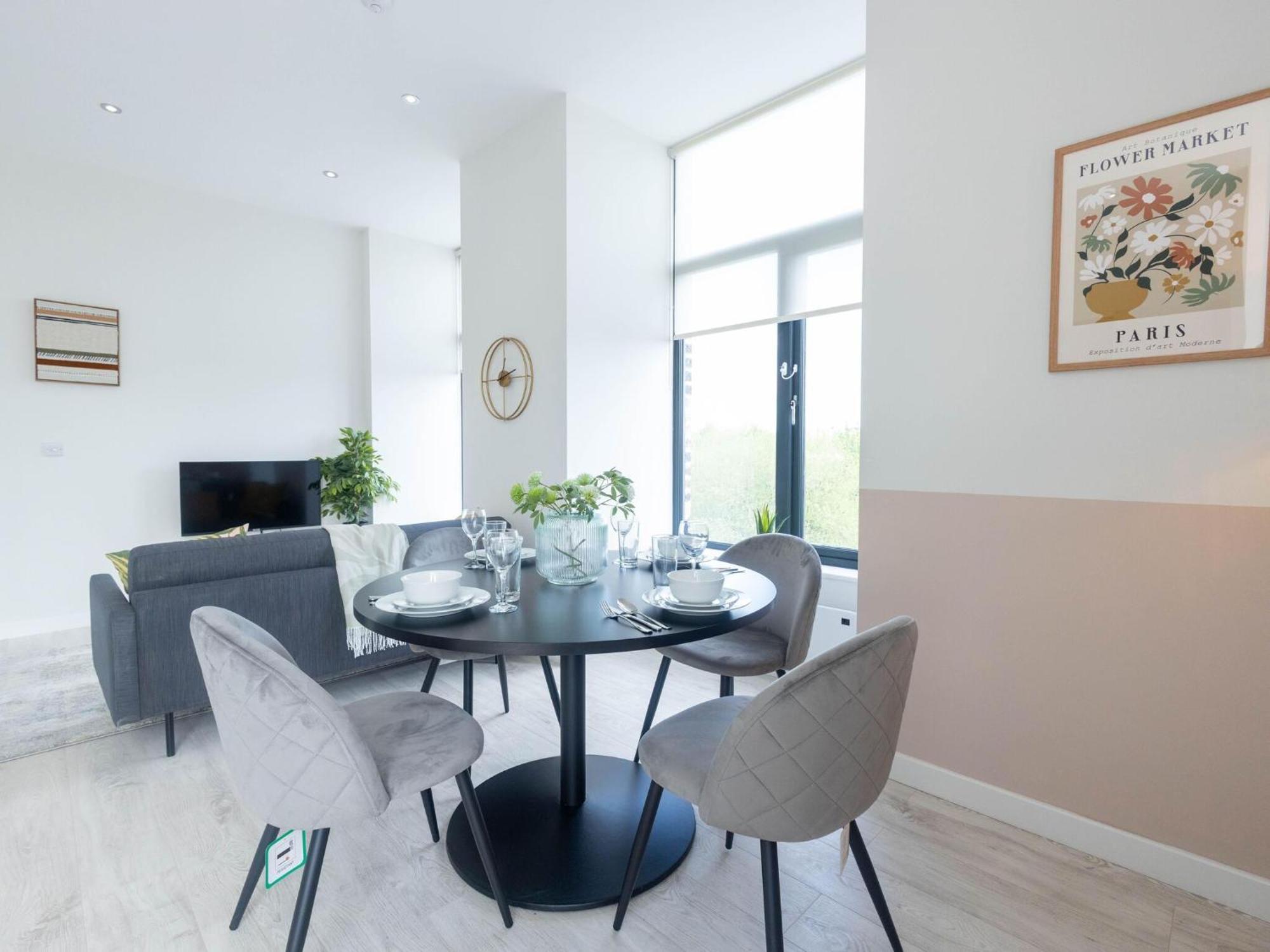 Leeds Haven Niche 1 2 Bedroom Apartments With Cityscape Views By Belvilla Exteriör bild