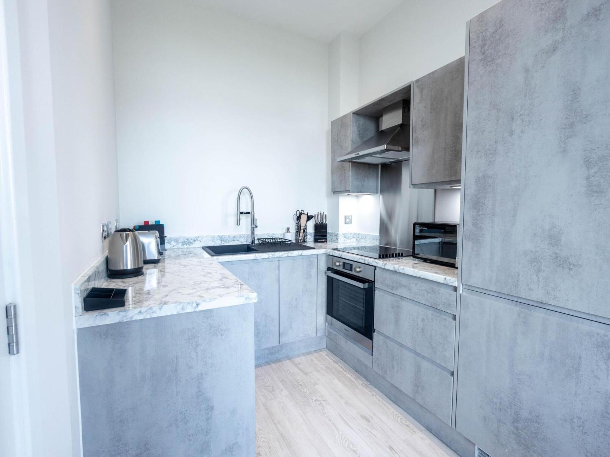 Leeds Haven Niche 1 2 Bedroom Apartments With Cityscape Views By Belvilla Exteriör bild
